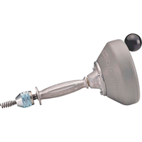 Hand Spinner with C-1IC Auger Cable #K-25-BP, Manual, Bulb, 25' Cable Length, 5/16" Cable Diameter Les Fournitures Industrielles Méga