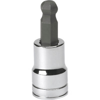 SAE Bit Socket, Hex Ball, 3/8" x 1.968" L, 3/8" Drive Les Fournitures Industrielles Méga
