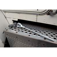 24-Tooth Quick Release Teardrop Ratchet, 3/4" Drive, Plain Handle Les Fournitures Industrielles Méga