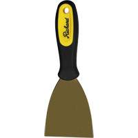 Grattoirs muraux rigides, Lame Laiton, Largeur 3", Manche Plastique Les Fournitures Industrielles Méga