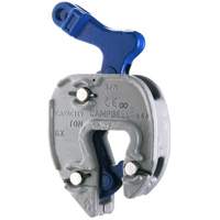 GX Plate Clamp with Chain Connector, 1000 lbs. (0.5 tons), 1/16" - 5/16" Jaw Opening Les Fournitures Industrielles Méga