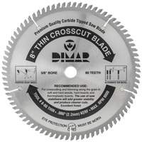 Lame de scie industrielle - coupe en travers &agrave; voie &eacute;troite, 8", 80 dents, Pour Bois Les Fournitures Industrielles Méga