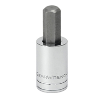 Hex Bit Socket, 1/16" x 1-17/32" L, 1/4" Drive Les Fournitures Industrielles Méga
