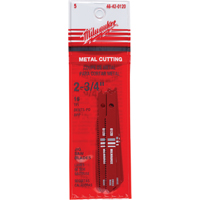 Lames de scie sauteuse, Acier rapide, Tige en U, 2-3/4" lo, 18 dents par pouce Les Fournitures Industrielles Méga