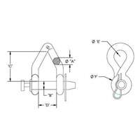 Campbell&reg; Short Body Twisted Clevis Les Fournitures Industrielles Méga