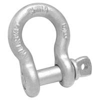Anchor Shackle, 1/4", Screw Pin, Hot Dip Galvanized Les Fournitures Industrielles Méga