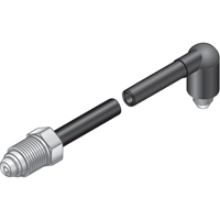 TUYAU GAZ,5/8-18 RACCORD RH-96", NOIR Les Fournitures Industrielles Méga