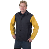 Veste de soudage, Proban, 4T-Grand, Noir Les Fournitures Industrielles Méga