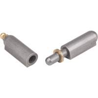 Charni&egrave;re &agrave; souder, 0,512" dia. x 3,15" lo, Acier doux a/goupille fixe en acier Les Fournitures Industrielles Méga
