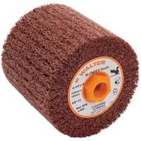 Tambour de conditionnement de surface Blendex, 4-1/4" dia. x 4" la, 5/8"-11 Arbre, Grain Cors&eacute; Les Fournitures Industrielles Méga