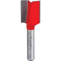 Router Bit - Double Flute Straight Bit, 5/8" Dia., 7/8" H, 2-1/8" L, 1/4" Shank Les Fournitures Industrielles Méga