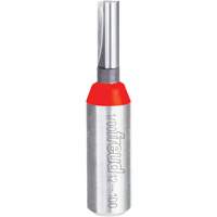 Router Bit - Double Flute Straight Bit, 1/4" Dia., 1" H, 2-3/8" L, 1/2" Shank Les Fournitures Industrielles Méga