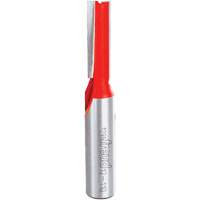 Router Bit - Double Flute Straight Bit, 3/8" Dia., 1" H, 2-7/8" L Les Fournitures Industrielles Méga