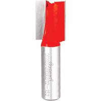 Router Bit - Double Flute Straight Bit, 3/4" Dia., 1-1/4" H, 2-1/2" L, 1/2" Shank Les Fournitures Industrielles Méga
