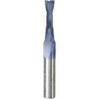 Up Spiral Router Bit, 1/4" Dia., 1" Carbide Height, 2-1/2" L, 1/4" Shank Les Fournitures Industrielles Méga