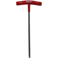 Individual Hex Keys - Metric, Ball End, 10 mm x 12.1" L, T Handle Les Fournitures Industrielles Méga