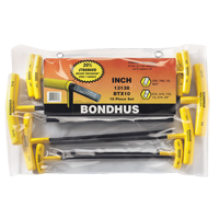 Ball Driver&reg; Hex Keys Set, 10 Pcs., Imperial Les Fournitures Industrielles Méga