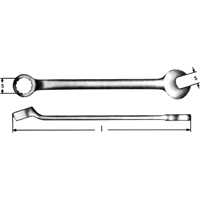 Cl&eacute;s mixtes, 3/8", Longueur de 6-5/16" Les Fournitures Industrielles Méga