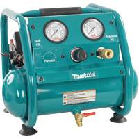 Compresseur d'air compact, &eacute;lectrique, 1 gal. (1,2 gal. US), 125 PSI, 120/1 V Les Fournitures Industrielles Méga