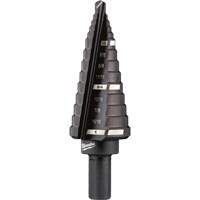 #8 Step Drill Bit, 1/2" - 1" , 1/16" Increments, High Speed Steel Les Fournitures Industrielles Méga
