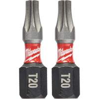 Forets &agrave; chocs Shockwave, Torx, T-20, Prise 1/4" Les Fournitures Industrielles Méga