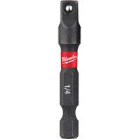 Shockwave Impact Driver Socket Adapters, 1/4" Drive Size, 1/4" Male Size, Ball, 1-7/8" L Les Fournitures Industrielles Méga