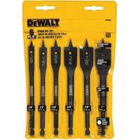 Heavy-Duty Spade Bit Set, 6 Pieces Les Fournitures Industrielles Méga