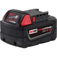 Bloc-piles &agrave; capacit&eacute; &eacute;tendue M18 Redlithium XC5.0 , Lithium-ion, 18 V, 5 A Les Fournitures Industrielles Méga