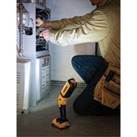 Lampe de travail portative, DEL, 500 lumens, 3 hres de fonctionnement, piles Rechargeable, Non compris Les Fournitures Industrielles Méga