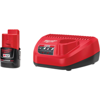 Trousse de d&eacute;part de syst&egrave;me M12 Redlithium, 12 V, Lithium-ion Les Fournitures Industrielles Méga