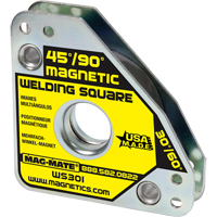 Magnetic Welding Squares, 7-5/8" L x 3/4" W x 3-3/4" H, 60 lbs. Les Fournitures Industrielles Méga