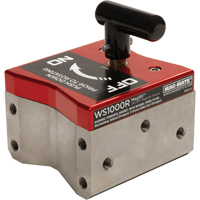 Mag90 On/Off Magnetic Squares, 4-1/4" L x 4" W x 4-3/4" H, 1000 lbs. Les Fournitures Industrielles Méga