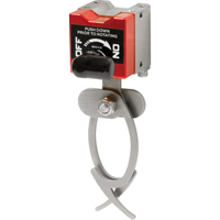 Crochets de suspension avec interrupteur, Longueur de 5-3/4", Diam&egrave;tre de 1-3/4", Capacit&eacute; de 35 lb Les Fournitures Industrielles Méga