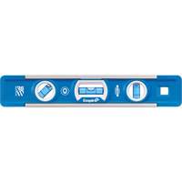 True Blue&reg; Torpedo Level, 9" L, Aluminum, 3 Vials, Magnetic Les Fournitures Industrielles Méga