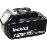 Battery, Lithium-Ion, 18 V, 5.0 A Les Fournitures Industrielles Méga
