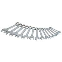 Stubby Wrench Set, Combination, 14 Pieces, Metric Les Fournitures Industrielles Méga