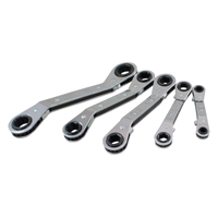 Offset Wrench Set, Ratcheting Box, 5 Pieces, Metric Les Fournitures Industrielles Méga