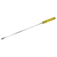 Tournevis fendu, 9/16", 27-1/4" lo, Prise Plastique Les Fournitures Industrielles Méga