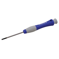 Tournevis  &agrave; fente de pr&eacute;cision, Tige de 9/64", Ronde, 6-1/2" lo, Prise en Plastique Les Fournitures Industrielles Méga