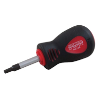 Square Recess Screwdriver, #0 Tip, Round, 4" L, Cushion Grip Handle Les Fournitures Industrielles Méga