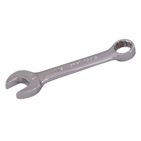 Cl&eacute; mixte courte, 12 pans, 1/4", Fini Chrome Les Fournitures Industrielles Méga