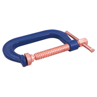 C-Clamp, 4" (102 mm) Capacity, 3" (76 mm) Throat Depth Les Fournitures Industrielles Méga
