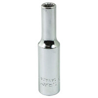 Douille, 3/16", Prise 1/4", 12 pans Les Fournitures Industrielles Méga