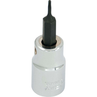 Douille &agrave; embout, Torx, T6 x 2-1/8" lo, Prise 3/8" Les Fournitures Industrielles Méga