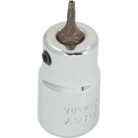 Bit Socket, Torx&reg;, T7 x 2-1/8" L, 3/8" Drive Les Fournitures Industrielles Méga