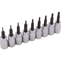 Jeu de douilles, Torx, Prise 3/8", 9 mrcx Les Fournitures Industrielles Méga