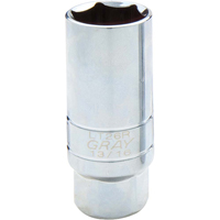Spark Plug Socket, 3/8" Drive, 13/16" Socket, 1-1/10" L Les Fournitures Industrielles Méga