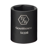 Socket, Impact, 3/4", 3/8" Drive, 6 Points Les Fournitures Industrielles Méga