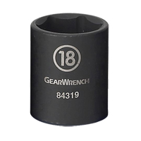Socket, Impact, 13 mm, 3/8" Drive, 6 Points Les Fournitures Industrielles Méga