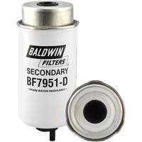 BF7951-D &eacute;l&eacute;ment de s&eacute;parateur secondaire pour carburant/eau avec drain amovible Les Fournitures Industrielles Méga